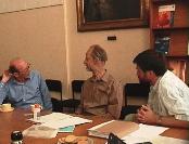 David Kinniment (left), David Fraser (middle), Alex Yakovlev (right)