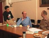 Fei Xia (right), David Kinniment (middle), David Fraser (left)